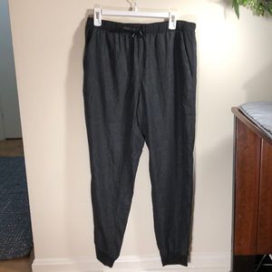 black workout/gym/yoga joggers